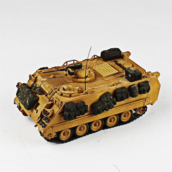QD229 1/35 Ölçek, M113A2 12,7 mm. Kuleli, Tamiya, Sergilemeye Hazır Plastik Tank Maketi