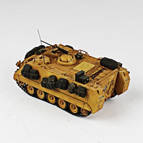 QD229 1/35 Ölçek, M113A2 12,7 mm. Kuleli, Tamiya, Sergilemeye Hazır Plastik Tank Maketi