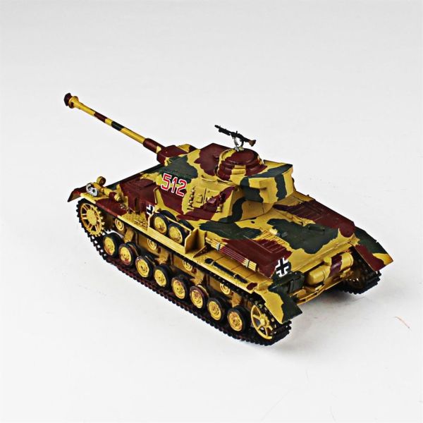 QD230 1/35 Ölçek, Panzer IV, Academy, Sergilemeye Hazır Plastik Tank Maketi