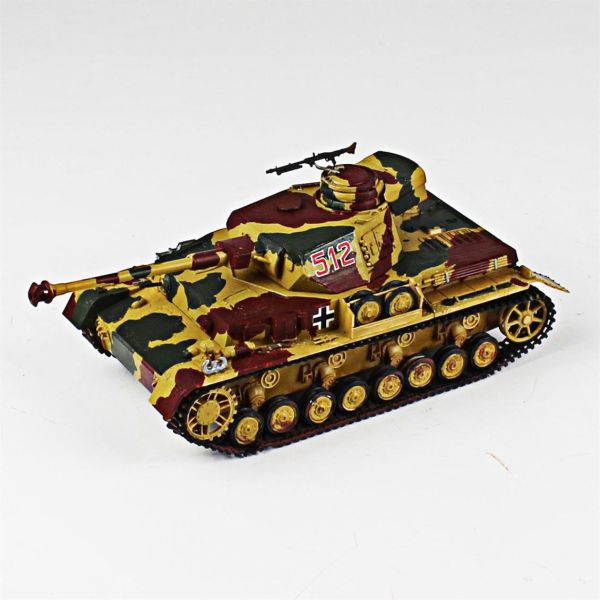 QD230 1/35 Ölçek, Panzer IV, Academy, Sergilemeye Hazır Plastik Tank Maketi