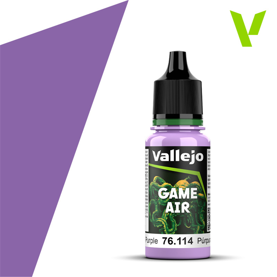Vallejo 76114 18 ml. Lustful Purple, Model Air Serisi Model Boyası