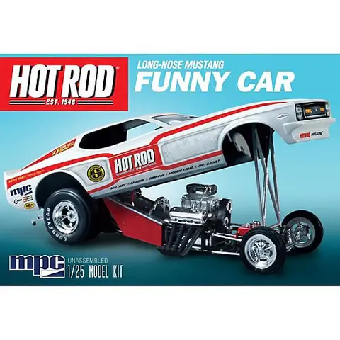 1970S HOT ROD MAG MUSTANG FUNNY CAR 1/25