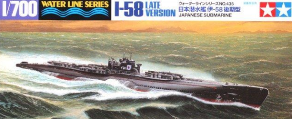 1/700 I-58 Submarine Late Version