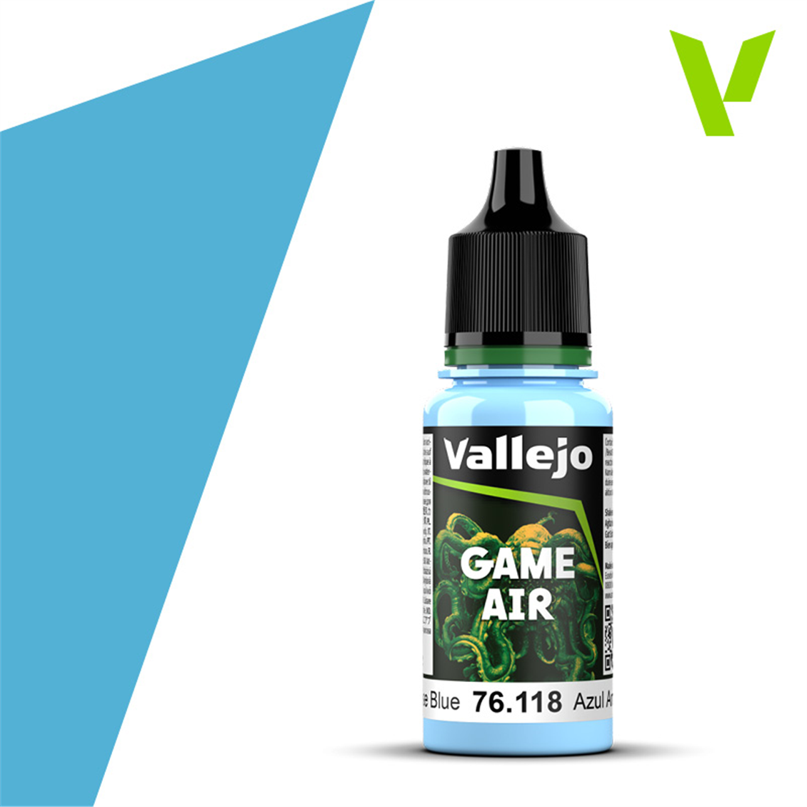 Vallejo 76118 18 ml. Sunrise Blue, Model Air Serisi Model Boyası
