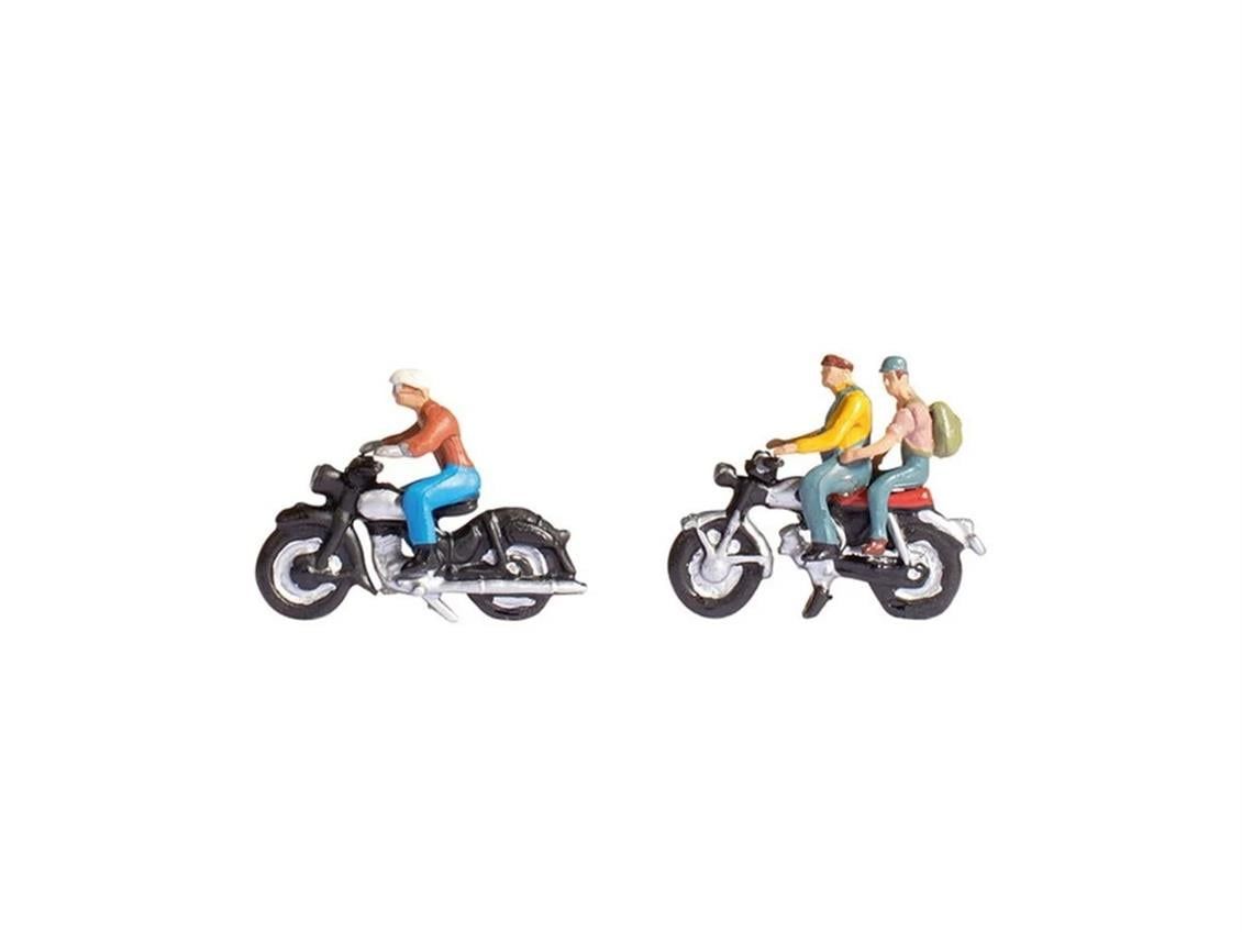 Noch 15904 1/87 Ölçek Motorsikletli Figürleri-A, 3 Adet