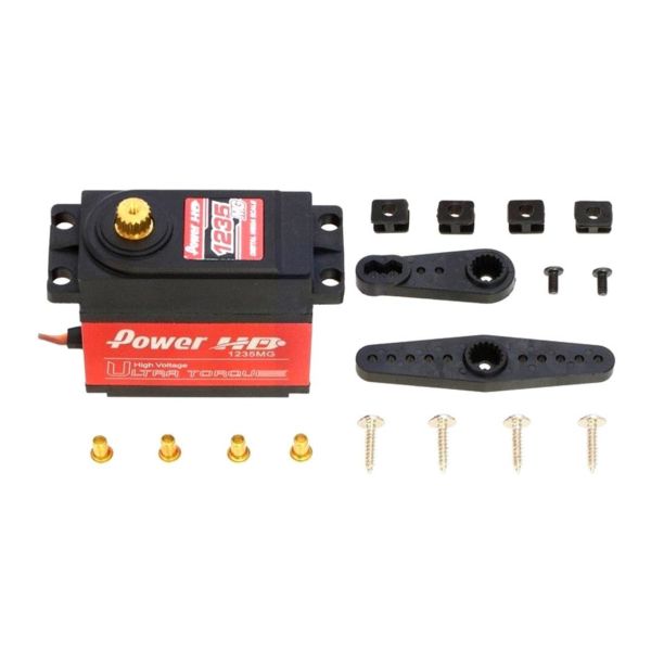 Power HD 1235Mg Aluminium Middle Casing Hv Coreless Digita