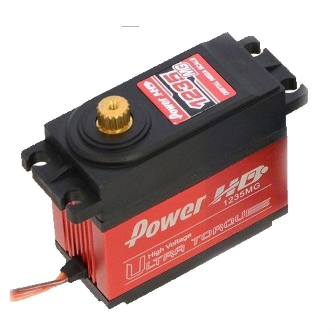 Power HD 1235Mg Aluminium Middle Casing Hv Coreless Digita
