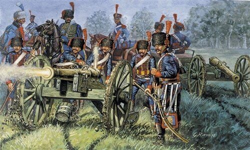 FRENCH LINE/GUARD ARTILLERY