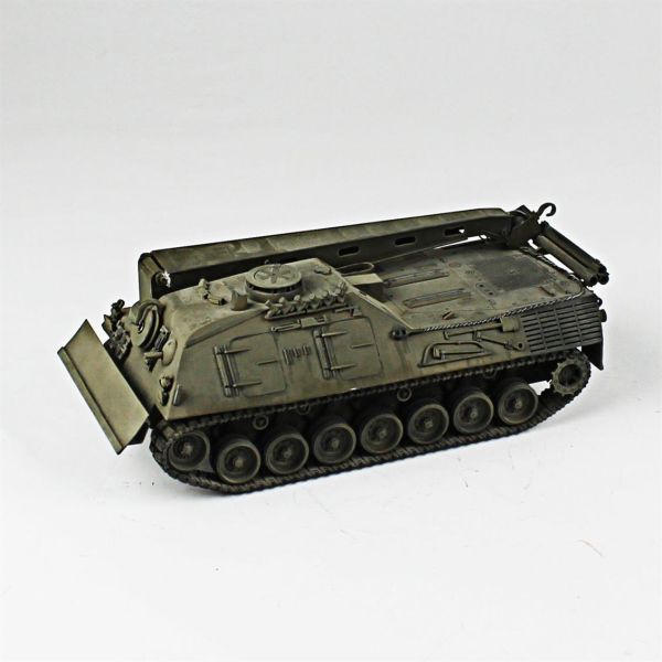 QD236 1/35 Ölçek, Bergepanzer II, Scratch, Sergilemeye Hazır Plastik Tank Maketi