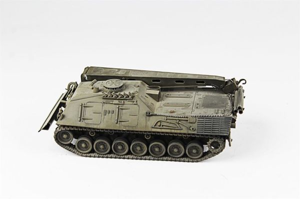 QD236 1/35 Ölçek, Bergepanzer II, Scratch, Sergilemeye Hazır Plastik Tank Maketi