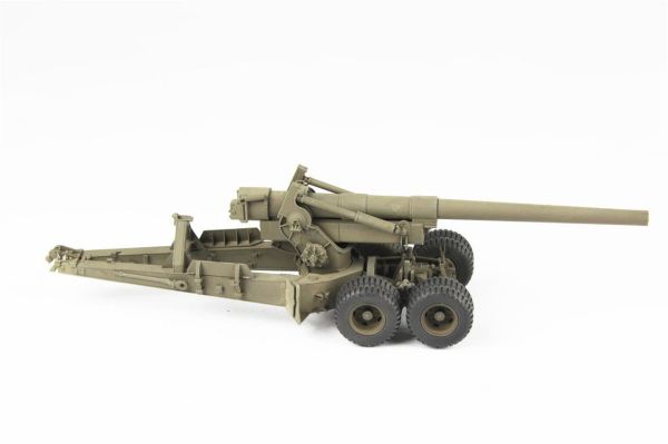 QD237 1/35 Ölçek, M59 155 mm. Top, AFV Club, Sergilemeye Hazır Plastik Tank Maketi