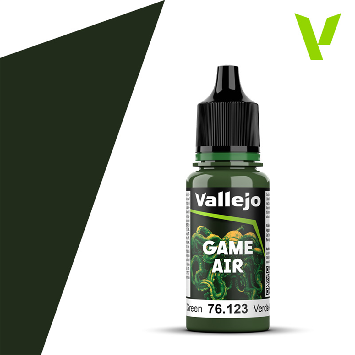 Vallejo 76123 18 ml. Angel Green, Model Air Serisi Model Boyası
