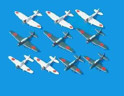 1/700 Jap.Naval Planes Early Pacıfıc War
