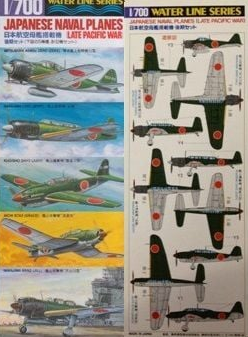 1/700 Jap.Naval Planes Late Pacıfıc War