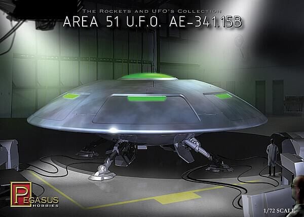 1/72 AREA 51 UFO A.E.