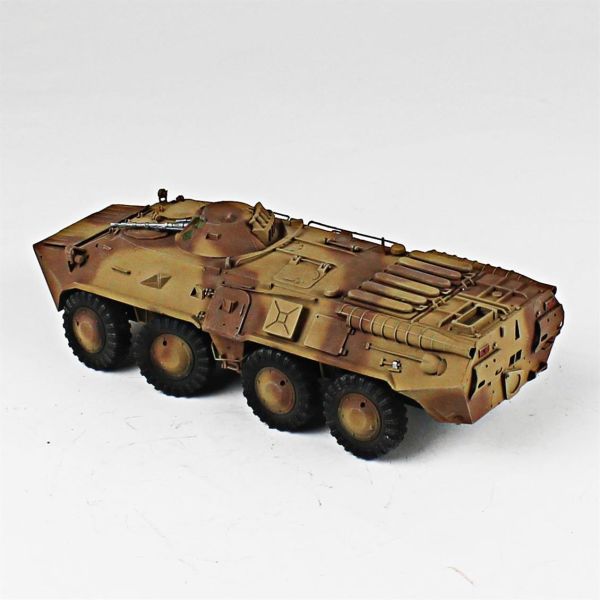 QD242 1/35 Ölçek, BTR-80, Zvezda, Sergilemeye Hazır Plastik Tank Maketi