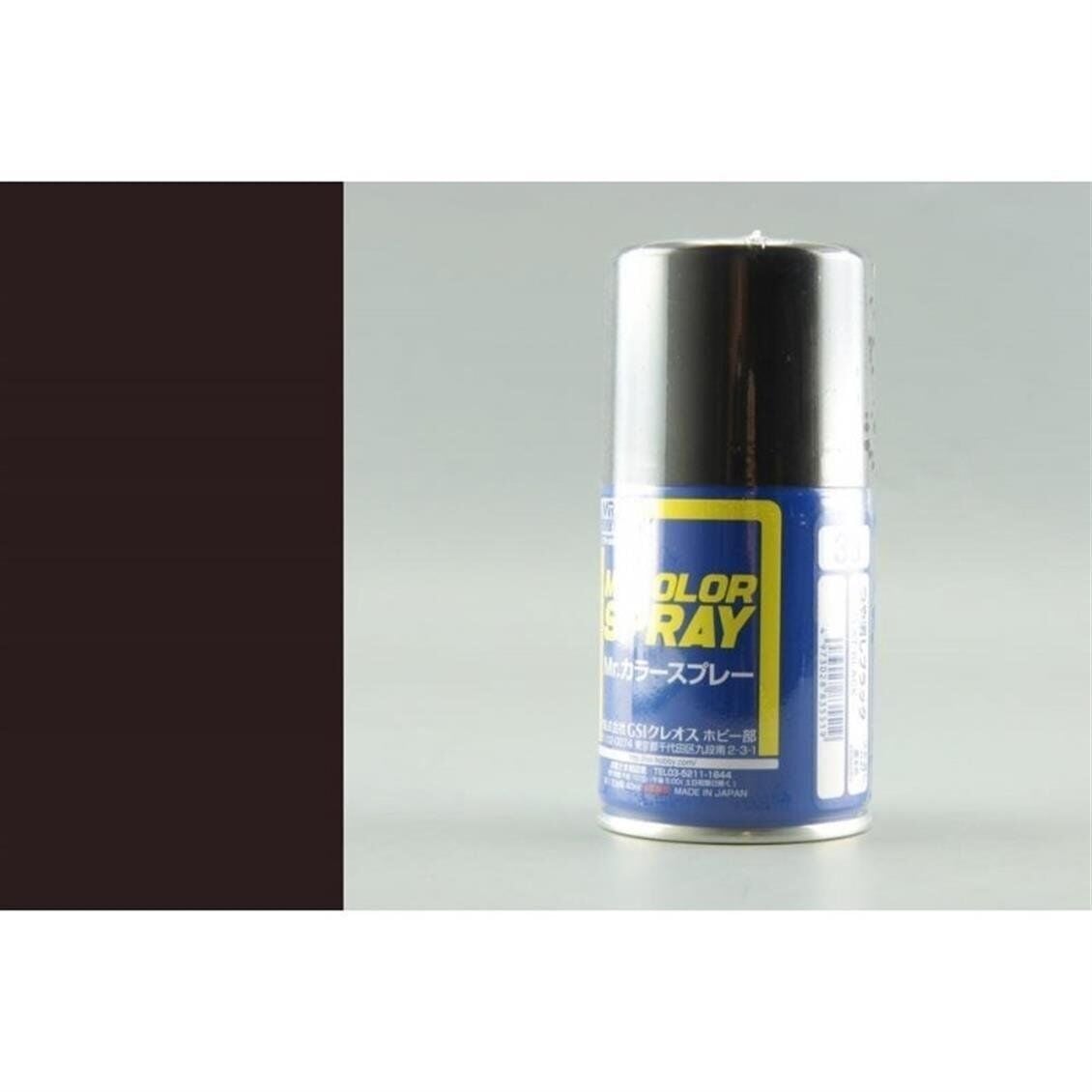 Mr.Hobby S-033 100 ml. Flat Black, Sprey Model Boyası