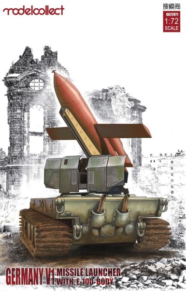 Model Collect UA72071 1/72 Ölçek, Germany WWII V1 Missile launcher with