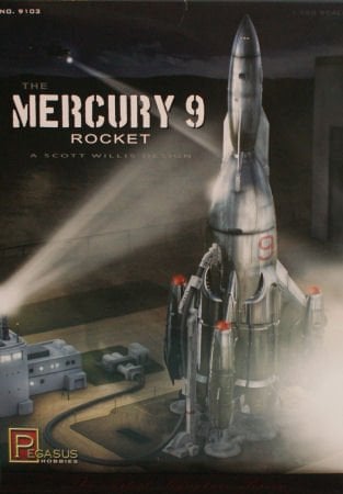1/350 MERCURY 9 ROCKET KIT
