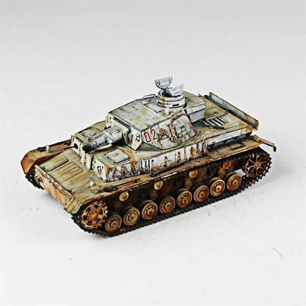 QD245 1/35 Ölçek, Panzer IV Ausf D, Tamiya, Sergilemeye Hazır Plastik Tank Maketi