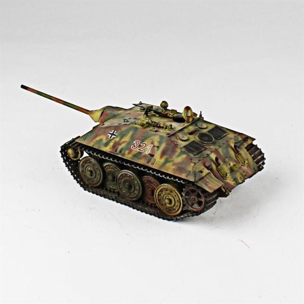 QD246 1/35 Ölçek, Hetzer, Tamiya, Sergilemeye Hazır Plastik Tank Maketi