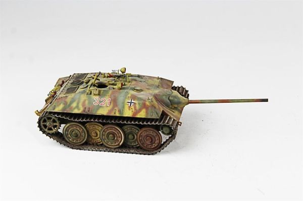 QD246 1/35 Ölçek, Hetzer, Tamiya, Sergilemeye Hazır Plastik Tank Maketi