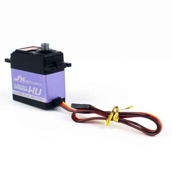 JX CLS6036HV 28-36 Kg/cm Coreless Metal Dişli 60 Gr.Yüksek Voltaj, Dijital Servo