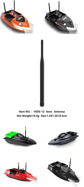 Balık, Sazan Yemleme Teknesi ve Botu Anteni