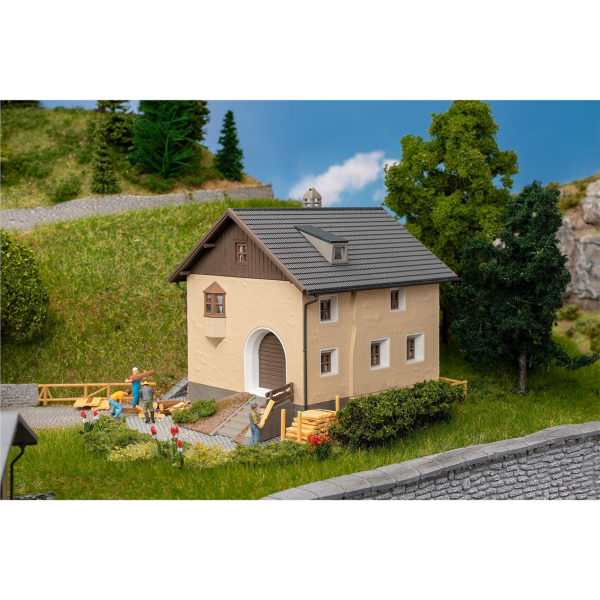 Faller 130633 1/87 Ölçek, Küçük Engadine evi, Plastik Model Evi