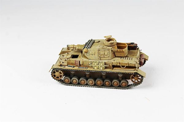 QD250 1/35 Ölçek, Panzer IV Ausf D, Tamiya, Sergilemeye Hazır Plastik Tank Maketi