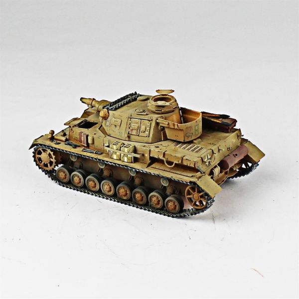 QD250 1/35 Ölçek, Panzer IV Ausf D, Tamiya, Sergilemeye Hazır Plastik Tank Maketi
