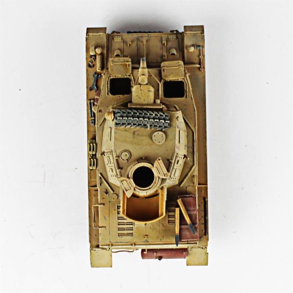 QD250 1/35 Ölçek, Panzer IV Ausf D, Tamiya, Sergilemeye Hazır Plastik Tank Maketi