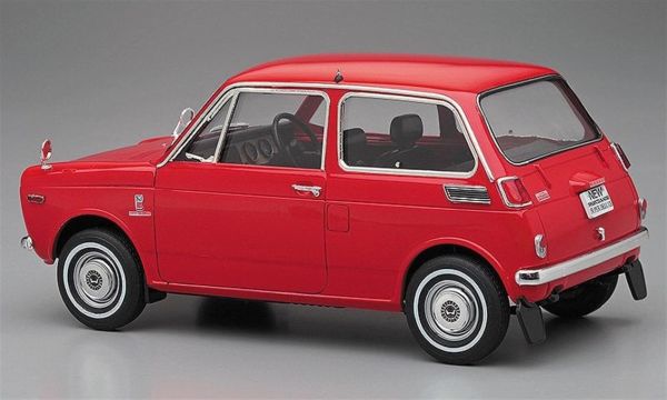 Hasegawa HC21 21121 1/24 Ölçek, Honda N360 (NII) 1969, Otomobil, Plastik Model kiti