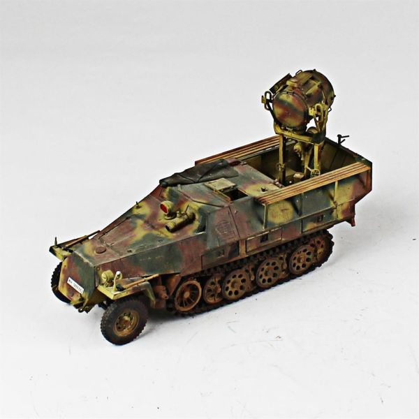 QD256 1/35 Ölçek, Sdkfz 251/20 Ölçek, UHU, AFV Club, Sergilemeye Hazır Plastik Tank Maketi
