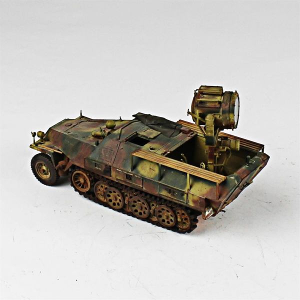 QD256 1/35 Ölçek, Sdkfz 251/20 Ölçek, UHU, AFV Club, Sergilemeye Hazır Plastik Tank Maketi