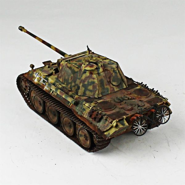 QD257 1/35 Ölçek, Panther, Tamiya, Sergilemeye Hazır Plastik Tank Maketi