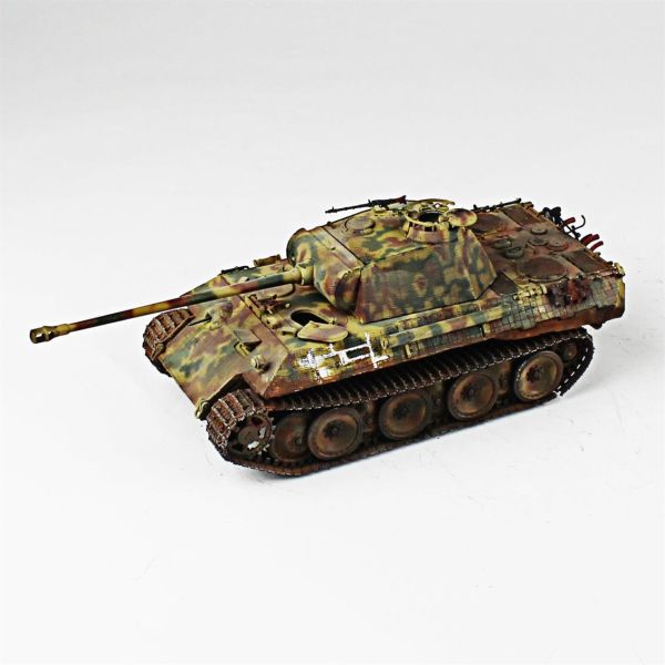 QD257 1/35 Ölçek, Panther, Tamiya, Sergilemeye Hazır Plastik Tank Maketi