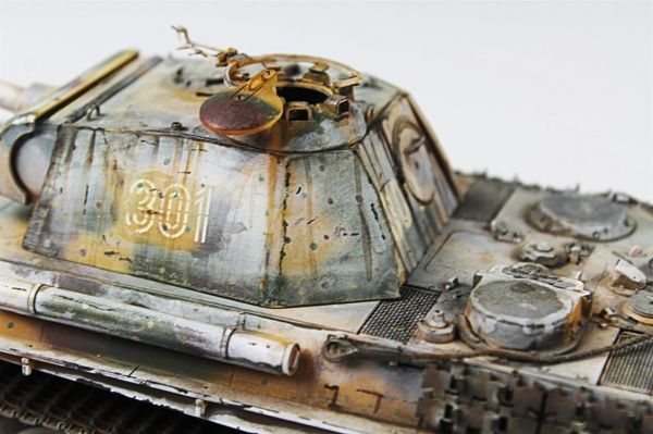 QD260 1/35 Ölçek, Panther, Tamiya, Sergilemeye Hazır Plastik Tank Maketi