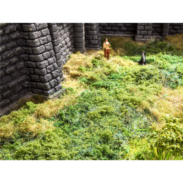 Noch 7270 Folyaj, Açık Yeşil, 20x23 cm. Diorama Malzemesi
