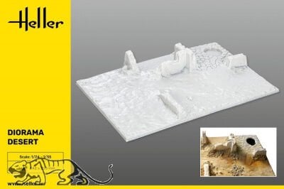 SOCLE DIORAMA DESERT