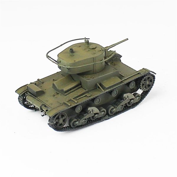 QD266 1/35 Ölçek, BT-7, Zvezda, Sergilemeye Hazır Plastik Tank Maketi