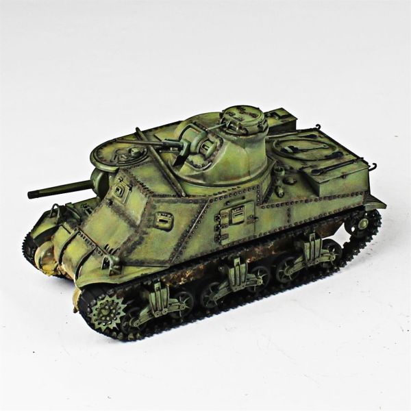 QD269 1/35 Ölçek, M3 Lee, Tamiya, Sergilemeye Hazır Plastik Tank Maketi