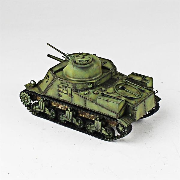 QD269 1/35 Ölçek, M3 Lee, Tamiya, Sergilemeye Hazır Plastik Tank Maketi