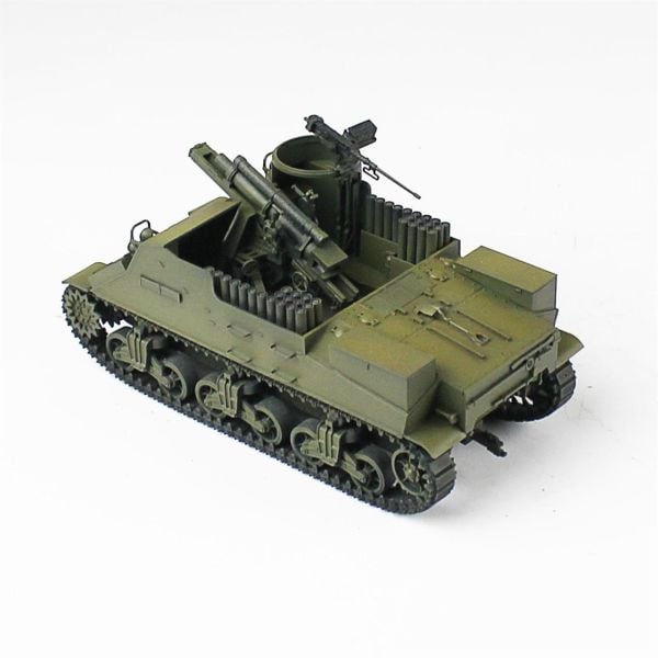 QD272 1/35 Ölçek, M7 Priest, Italeri, Sergilemeye Hazır Plastik Tank Maketi