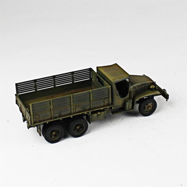 QD273 1/35 Ölçek, 6X6 GMC Kamyon, Italeri, Sergilemeye Hazır Plastik Tank Maketi