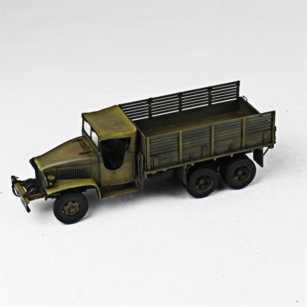 QD273 1/35 Ölçek, 6X6 GMC Kamyon, Italeri, Sergilemeye Hazır Plastik Tank Maketi