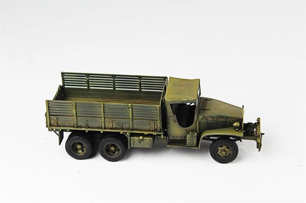 QD273 1/35 Ölçek, 6X6 GMC Kamyon, Italeri, Sergilemeye Hazır Plastik Tank Maketi