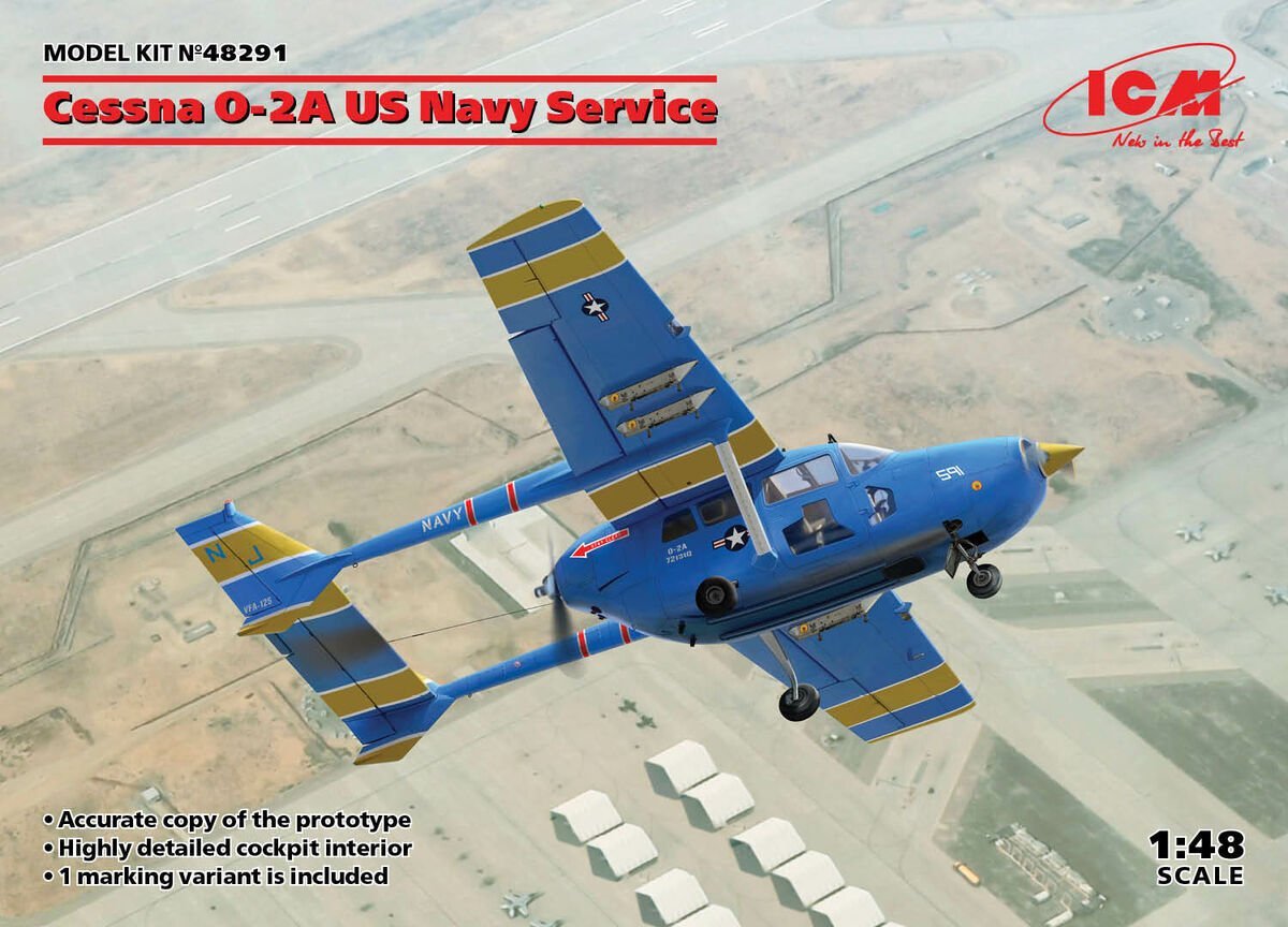 CESSNA O-2A US NAVY SERVICE