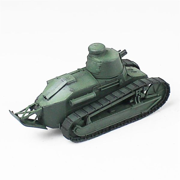 QD275 1/35 Ölçek, FT-17, Meng, Sergilemeye Hazır Plastik Tank Maketi