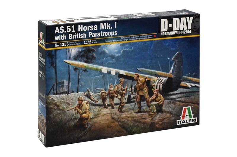 AS.51 HORSA Mk.I with BRITISH PARATROOPS